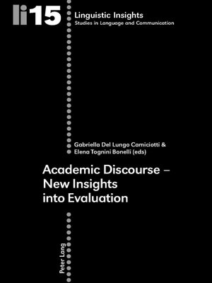 cover image of Academic Discourse – New Insights into Evaluation